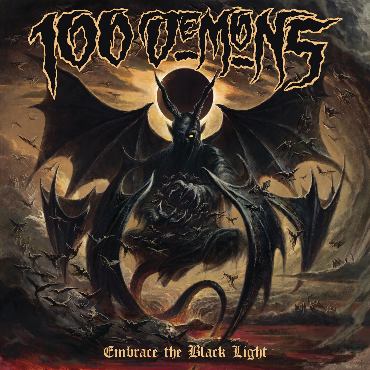 Embrace The Black Light by 100 Demons