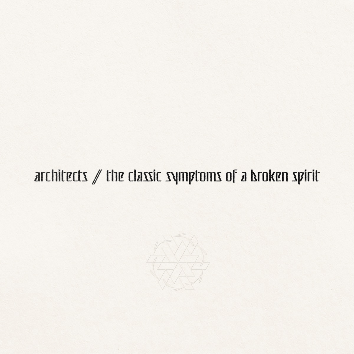 the classic symptoms of a broken spirit by Architects