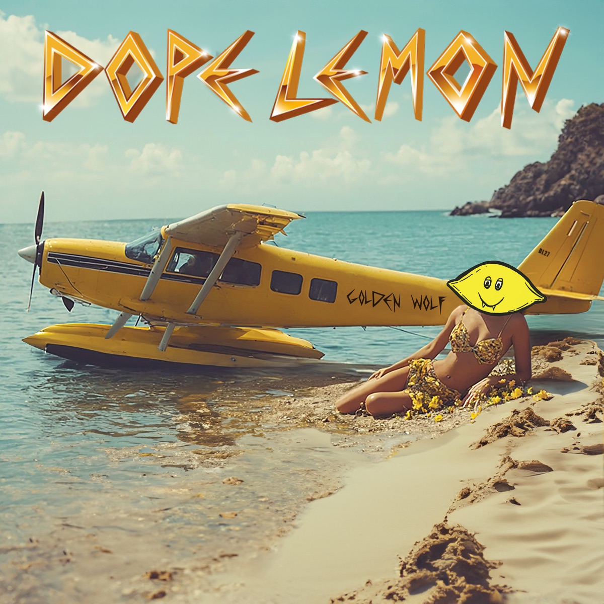 Golden Wolf by DOPE LEMON