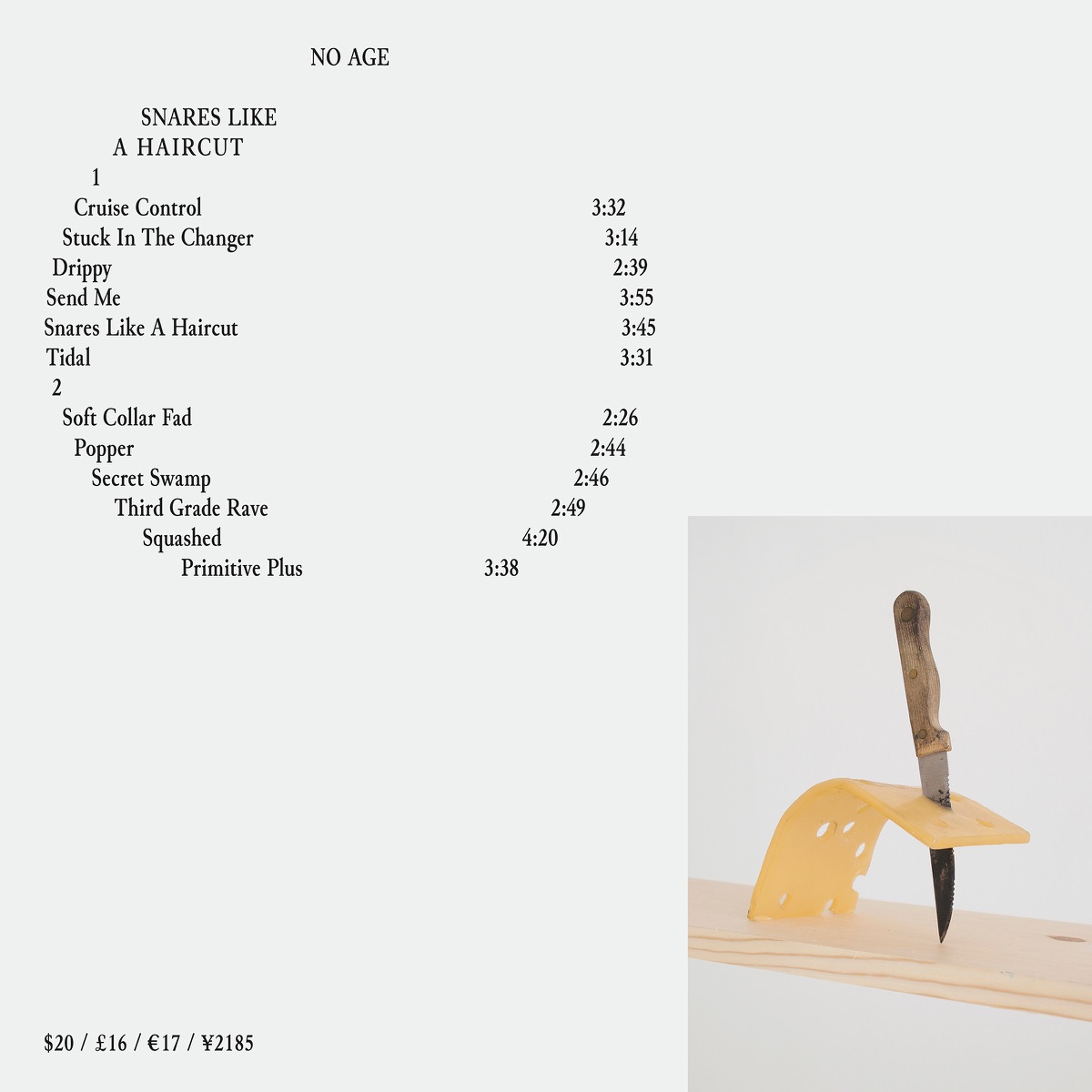 Snares Like a Haircut by No Age