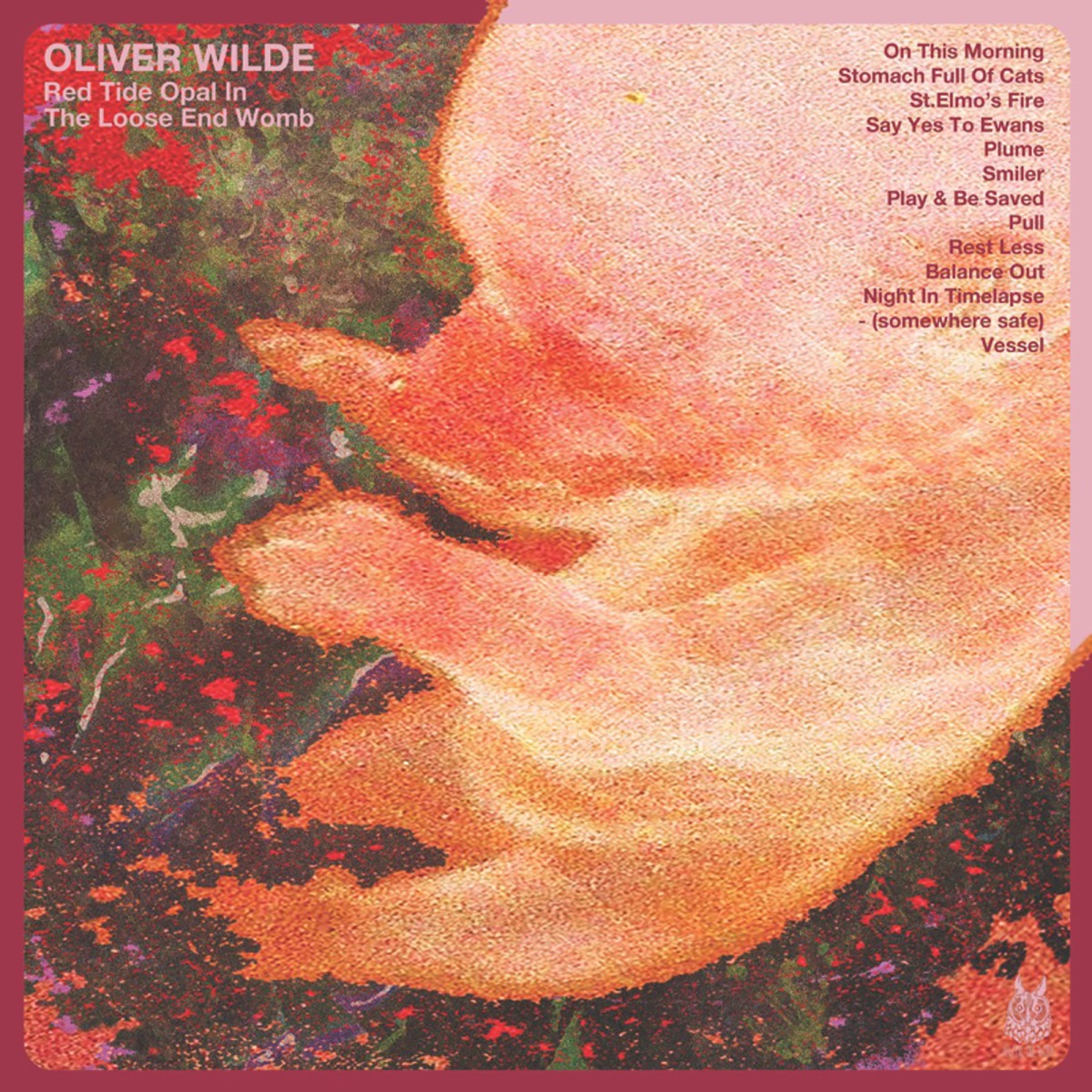 Red Tide Opal In the Loose End Womb by Oliver Wilde
