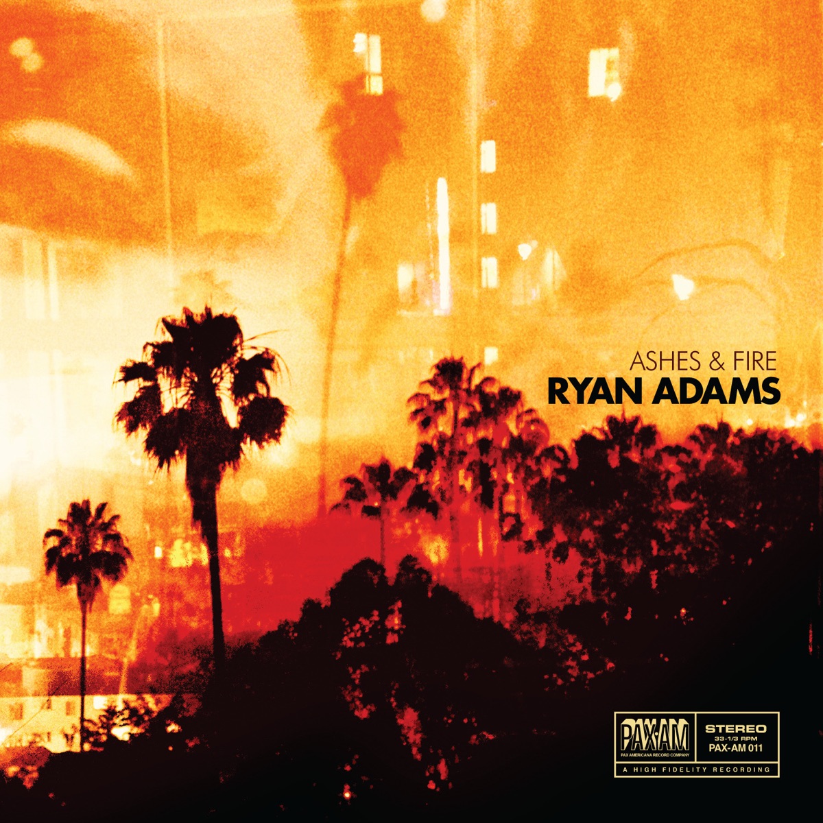 Ashes & Fire by Ryan Adams