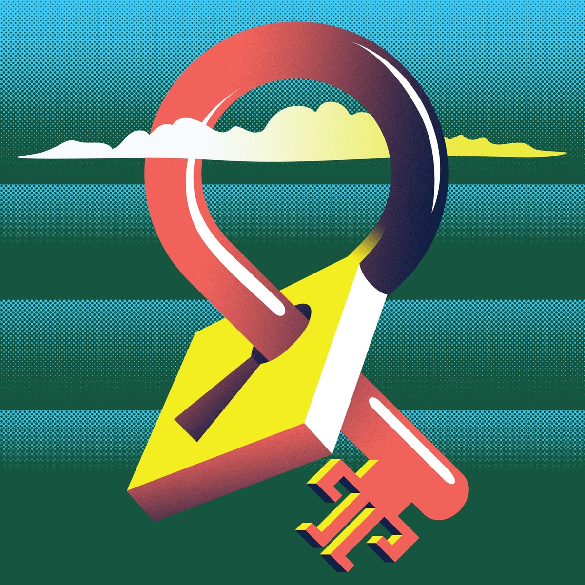 Volcano by Temples