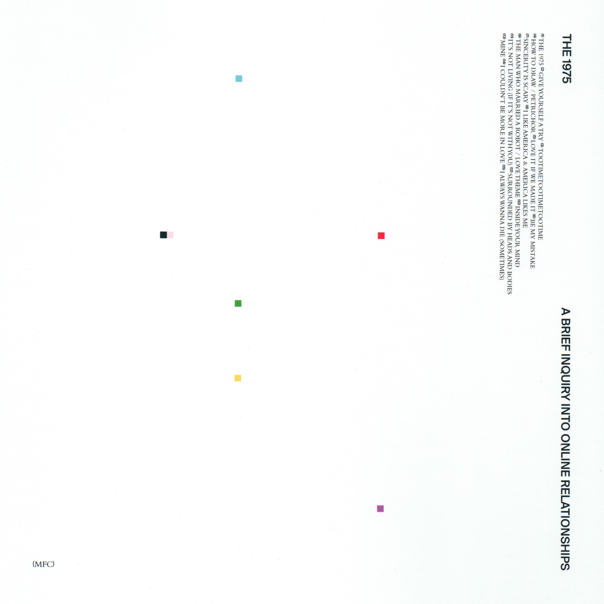 A Brief Inquiry Into Online Relationships by The 1975