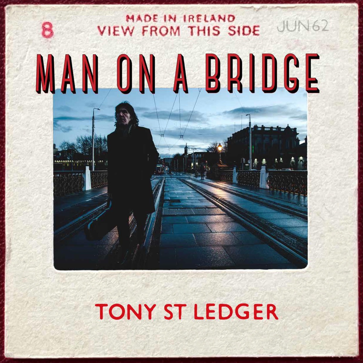 Man On A Bridge by Tony St Ledger