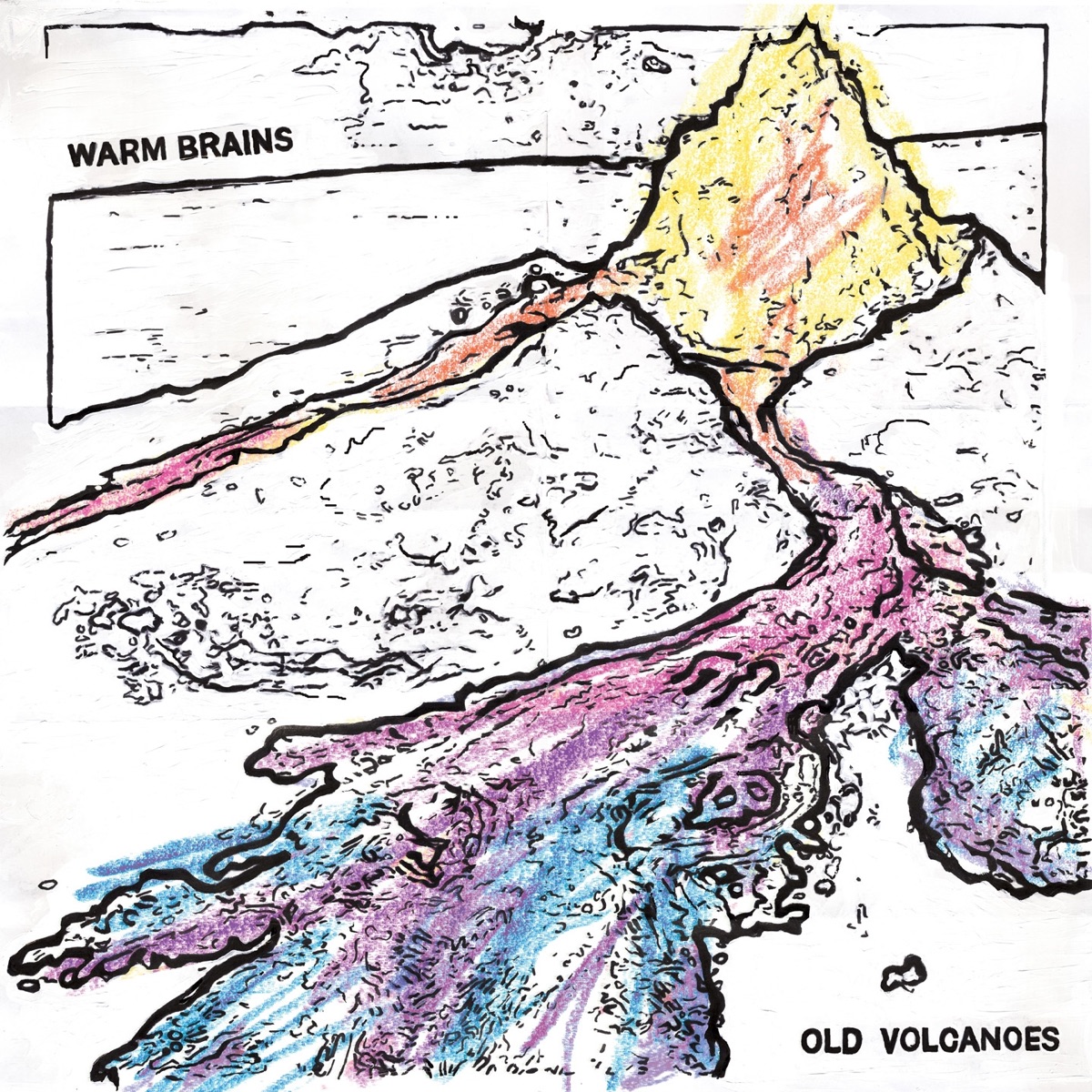 Old Volcanoes by Warm Brains